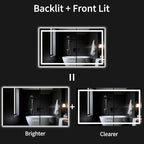 30"x60" LED Bathroom Mirror - Image 2