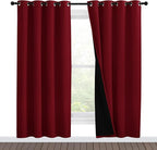 NICETOWN Living Room Completely Shaded Draperies, Privacy Protection & Noise by NICETOWN