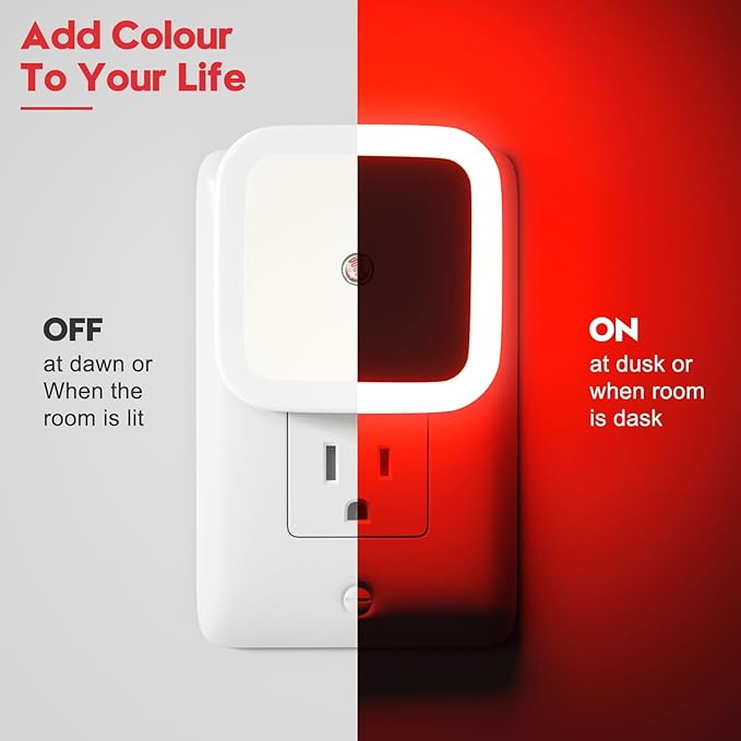 Sujeet Night Light, Night Lights Plug into Wall 8-Pack, Nightlight Plug in - Image 2