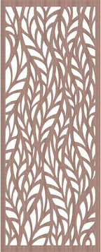 Ortonville Decorative Pierced Fretwork Wood Wall Panels, 25 3/8"W x 64 3/8"H x - Image 4