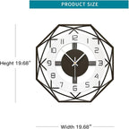 Large Wall Clocks for Living Room Decor Modern Wall Clock Battery Operated - Image 5
