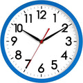 AKCISOT Wall Clock 10 Inch Silent Non-Ticking Modern Clocks Battery Operated by Akcisot