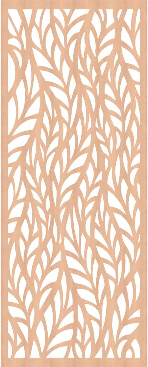 Ortonville Decorative Pierced Fretwork Wood Wall Panels, 25 3/8"W x 64 3/8"H x - Image 4