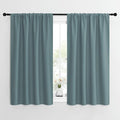 NICETOWN Greyish Blue Blackout Curtains Panels by NICETOWN