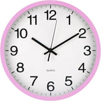 Wall Clock Non-Ticking Silent Quartz Movement Decor Clock Modern Simple Style by BAKBRAND