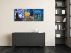 Wieco Art 3 Panels Canvas Prints of Vincent Van Gogh Paintings Reproduction - Image 5