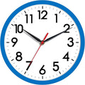 AKCISOT Wall Clock 8 Inch Silent Non-Ticking Modern Clocks Battery Operated by Akcisot