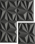 WOWSTAR 31 Sq.Ft. 24-Pack 3D Wall Panels Diamond by WOWSTAR