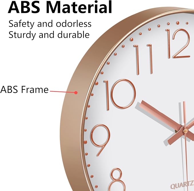 Modern Silent Wall Clock - Image 7