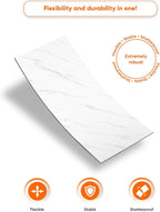 IZODEKOR 4 Pcs 24"x48" PVC Marble Wall Panels - Image 6