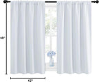 NICETOWN Greyish White Window Curtain Panels - Image 10