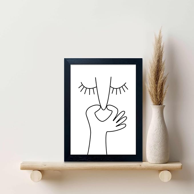 Framed Black and White Bathroom Wall Art Funny Bathroom Wall Decor Signs Bad - Image 8