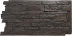 EverStone Acadia Ledge Faux Stone Panel, River Moss Color by EkenaMillwork