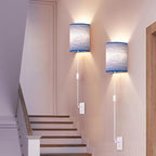 Plug in Wall Sconces Set of Two: Wall Lights - Image 7
