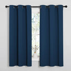 NICETOWN Window Curtain Panels, Thermal Insulated Solid Grommet Blackout by NICETOWN