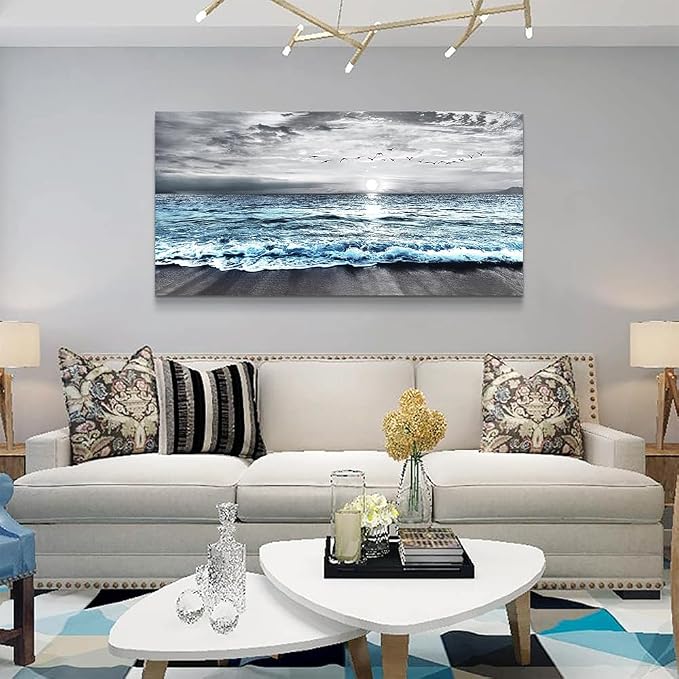 Wapluam Large Canvas Wall Art For Living Room Wall Decor For Bedroom Office - Image 5