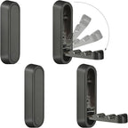 4PCS Foldable Wall Hooks, Flip Down Design by XSGTZMJ