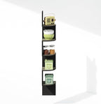 Furinno Rossi 5-Tier Floating Corner Shelf - Image 4