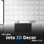 Art3d Decorative 3D Wall Panel, 32 Sq.FT PVC Interior Wall Decor - Image 10