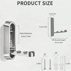 2PCS Foldable Wall Hooks, Flip Down Design - Image 7