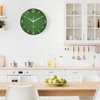 XFM Modern Wall Clock 14 Inch Silent Non-Ticking Wall Clocks Battery Operated - Image 4