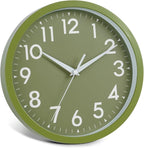 DAXSMY Wall Clock Analog 10 Inch Simple Silent Non Ticking Battery Operated - Image 3