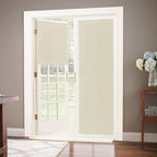 LazBlinds 100% Blackout Door Curtain, No Tools No Drill Cordless Blinds by LazBlinds