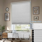 SEEYE No Drill Cordless Cellular Shades, Thermal Insulated Noise Reduction - Image 2