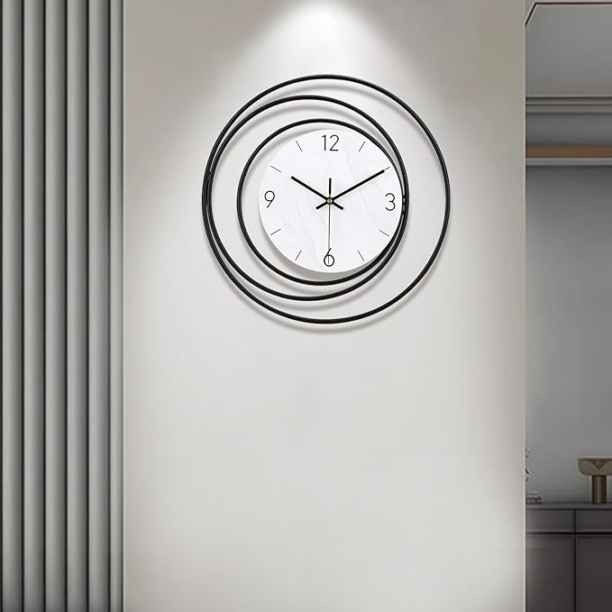 Dankeit Decorative Wall Clock, Silent Non-Ticking Quality Quartz Movement - Image 7