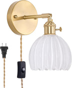 Shenmoyl Plug in Wall Sconce by Shenmoyl