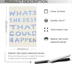 Yaasilinage Daily Reminder Positive Canvas Wall Art, Positive Affirmations Wall - Image 6