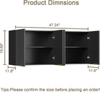 ChooChoo 4 Doors Wall Cabinet Laundry Room, Bathroom Wall Cabinet - Image 3