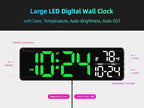 Large LED Digital Wall Clock - Image 3