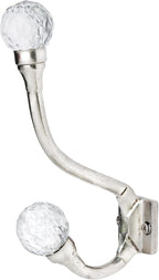 Indian Shelf 33Lb. Pack of 6 Heavy Duty Double Prong Crystal Decorative Coat - Image 9