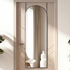 Otlsh 16"×50" Door Mirror, Arched Full Length Mirror, Over The Door, Arch Wall by Otlsh