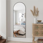 Dewfig Arched Full Length Mirror, Full Body Mirrors - Image 3