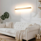 KELUOLY Modern Plug in Wall Lights, 31.4 inch Frosted Gold LED Long Wall Sconce - Image 6