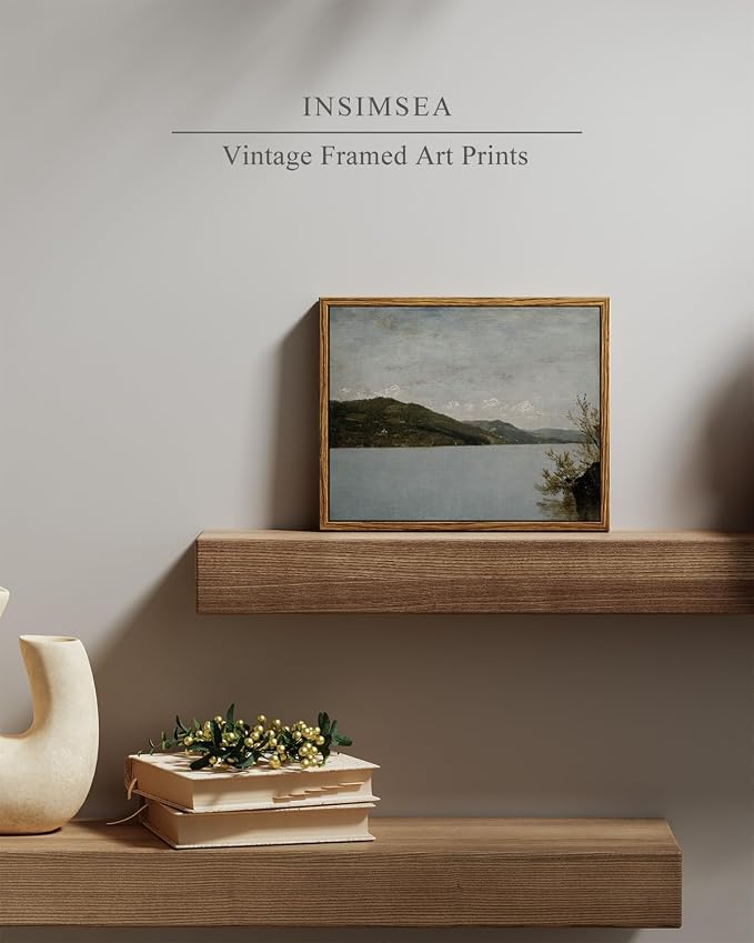 InSimSea Framed Canvas Wall Art Vintage Decor, Vintage Room Decor, Classical - Image 2