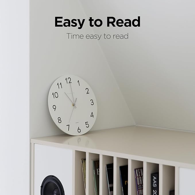 mooas 3D Numbers Modern Wall Clock - Image 6