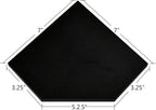 WELLAND 7-Inch Black Floating Corner Shelves Set of 2, Wall Mounted Storage - Image 8