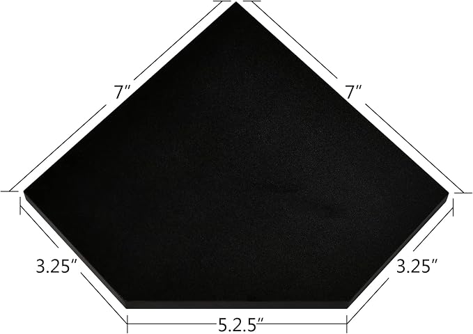 WELLAND 7-Inch Black Floating Corner Shelves Set of 2, Wall Mounted Storage - Image 8