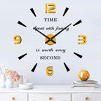 VANGOLD Wall Clock Oversized Wall Clock by Vangold