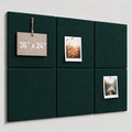 Large Cork Boards for Walls – 36" x 24" Self Adhesive Felt Wall Tiles by CreateYourIdealSpace