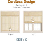 SEEYE Cordless Roman Shades - Image 6