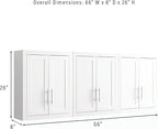 Crosley Furniture Savannah 3-Piece Wall Kitchen Storage Cabinet, Cabinets - Image 3