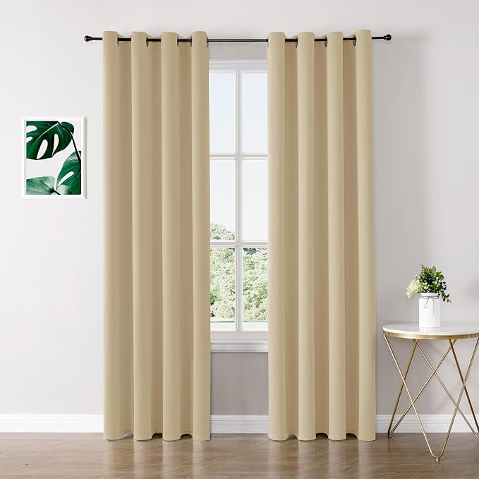 ChrisDowa Blackout Curtains 95 inches Long by ChrisDowa
