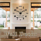 VANGOLD Large DIY Wall Clock Modern 3D Wall Clock - Image 3