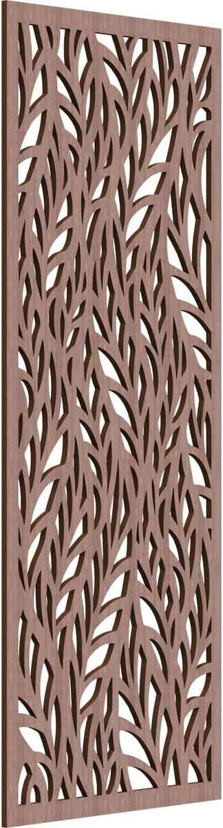 Ortonville Decorative Pierced Fretwork Wood Wall Panels, 21 3/8"W x 54 3/8"H x by EkenaMillwork