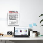 3 Pack Acrylic Brochure Holder, 8.5 x 11 Inch Brochure Holder Wall Mount - Image 7