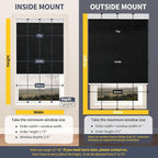 Motorized Smart Blinds With Remote, Grasscloth Fabric Roller Shades With - Image 6